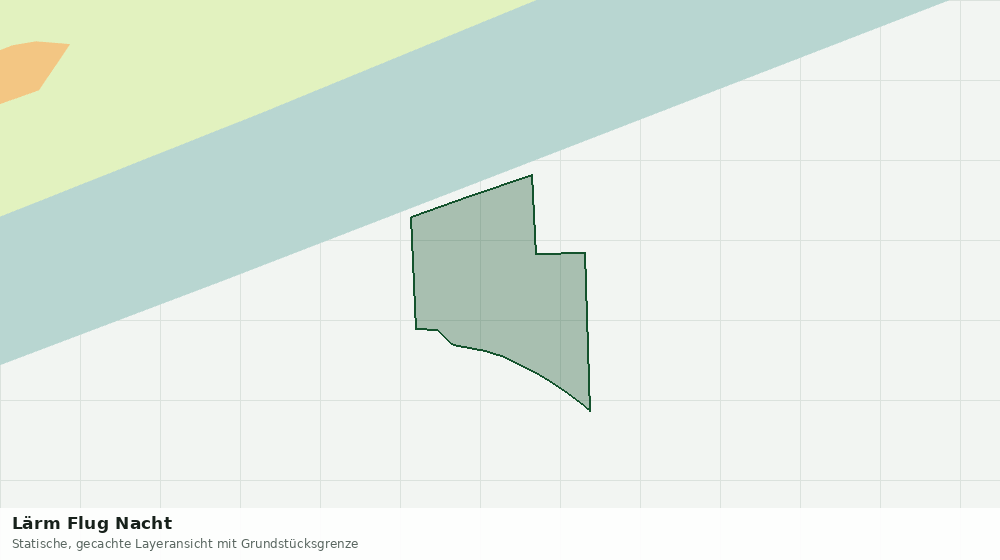 Statische Kartenansicht: Lärm Flug Nacht