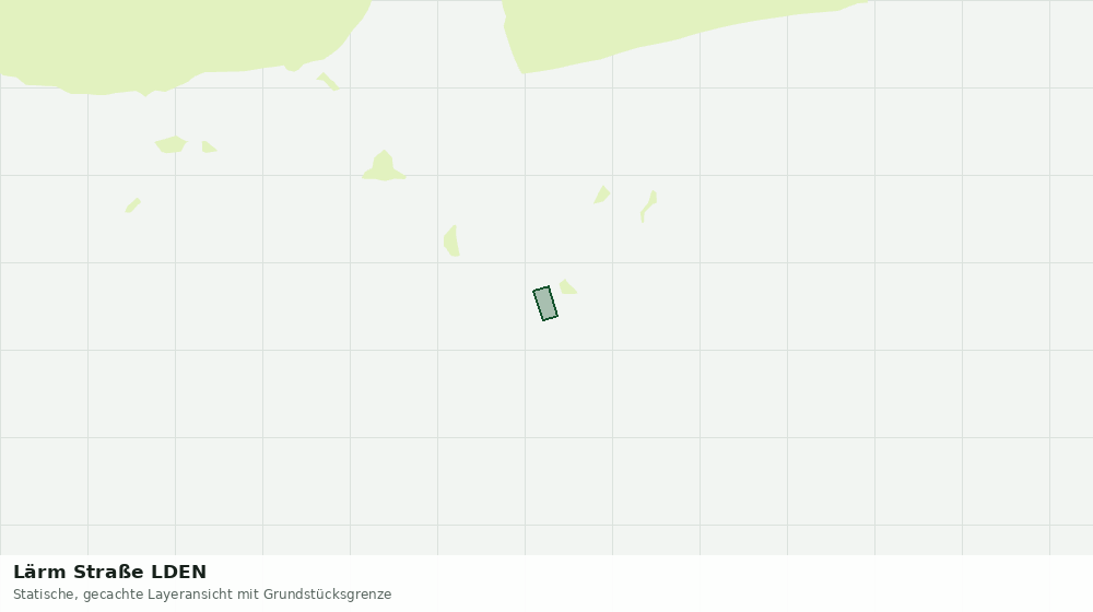 Statische Kartenansicht: Lärm Straße LDEN