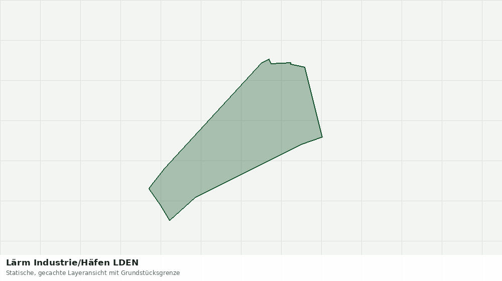 Statische Kartenansicht: Lärm Industrie/Häfen LDEN
