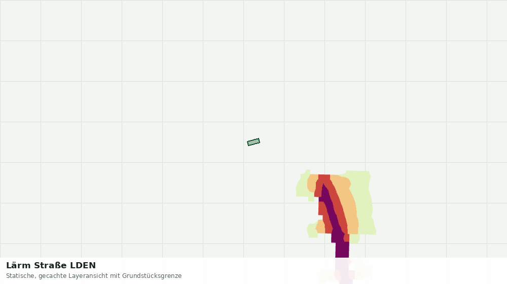 Statische Kartenansicht: Lärm Straße LDEN