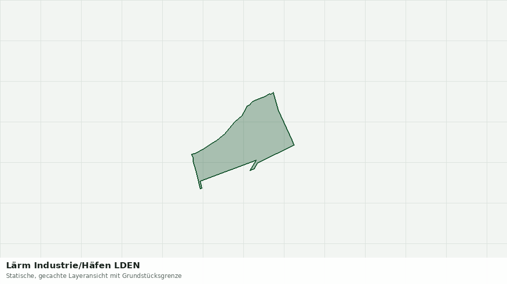 Statische Kartenansicht: Lärm Industrie/Häfen LDEN
