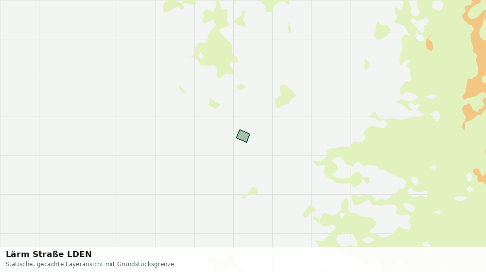 Statische Kartenansicht: Lärm Straße LDEN