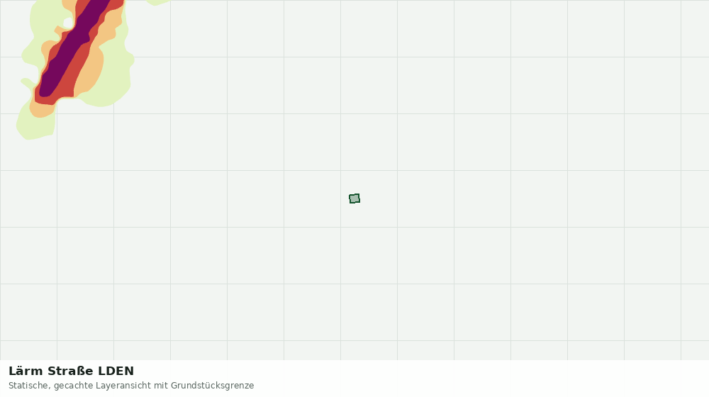 Statische Kartenansicht: Lärm Straße LDEN