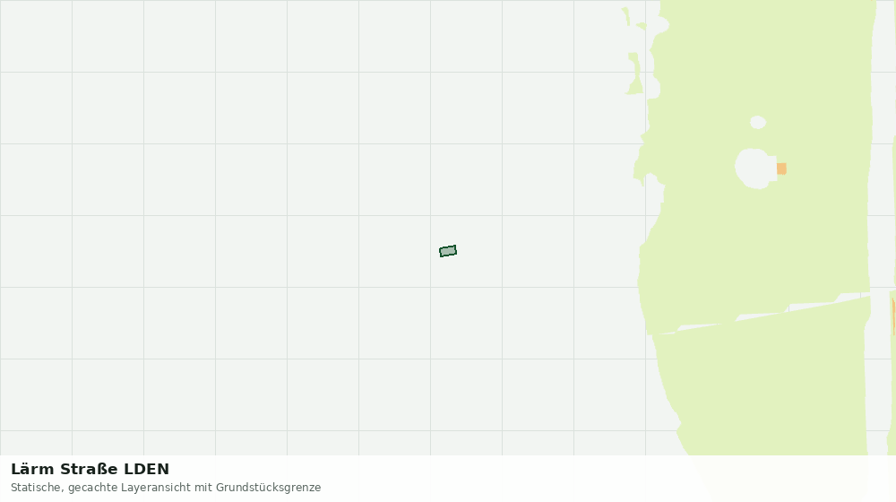 Statische Kartenansicht: Lärm Straße LDEN