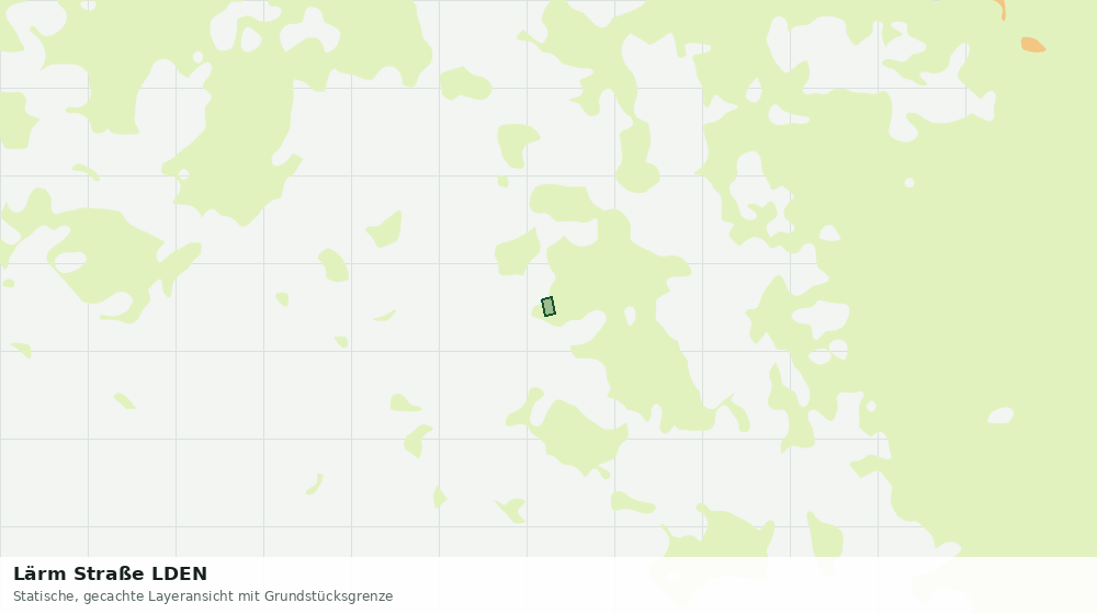 Statische Kartenansicht: Lärm Straße LDEN