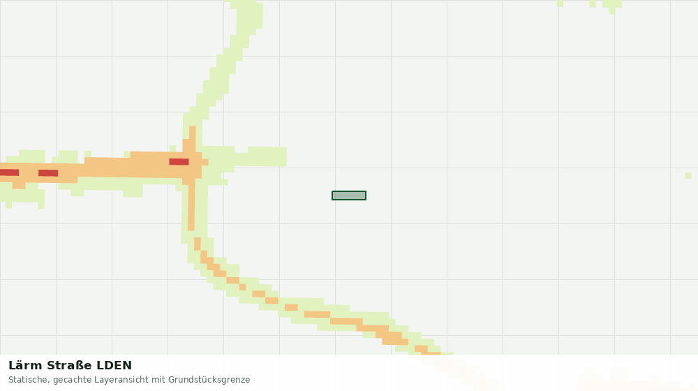 Statische Kartenansicht: Lärm Straße LDEN