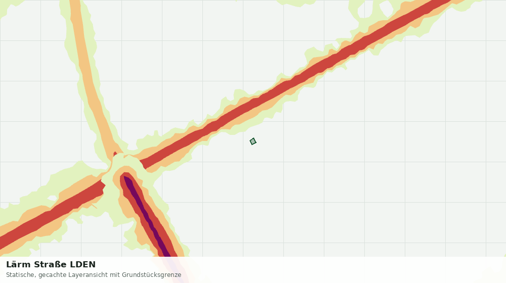 Statische Kartenansicht: Lärm Straße LDEN