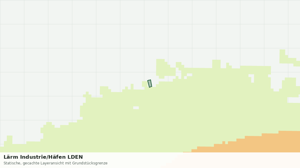 Statische Kartenansicht: Lärm Industrie/Häfen LDEN