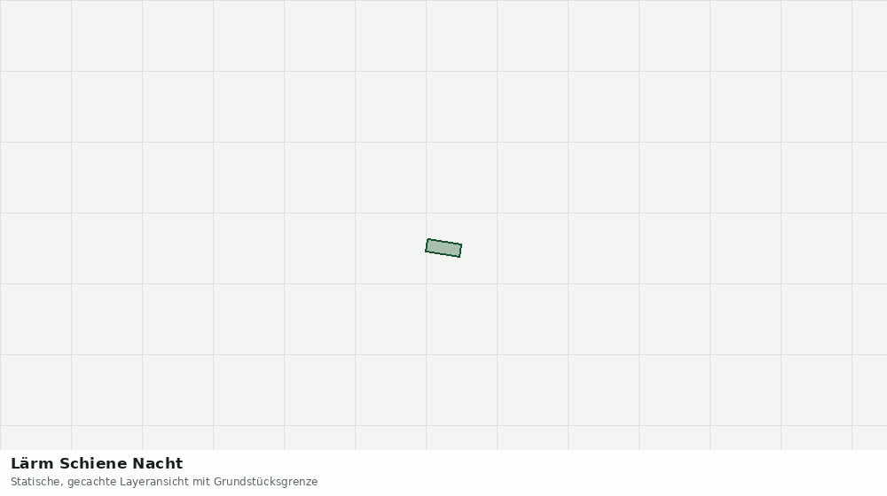 Statische Kartenansicht: Lärm Schiene Nacht