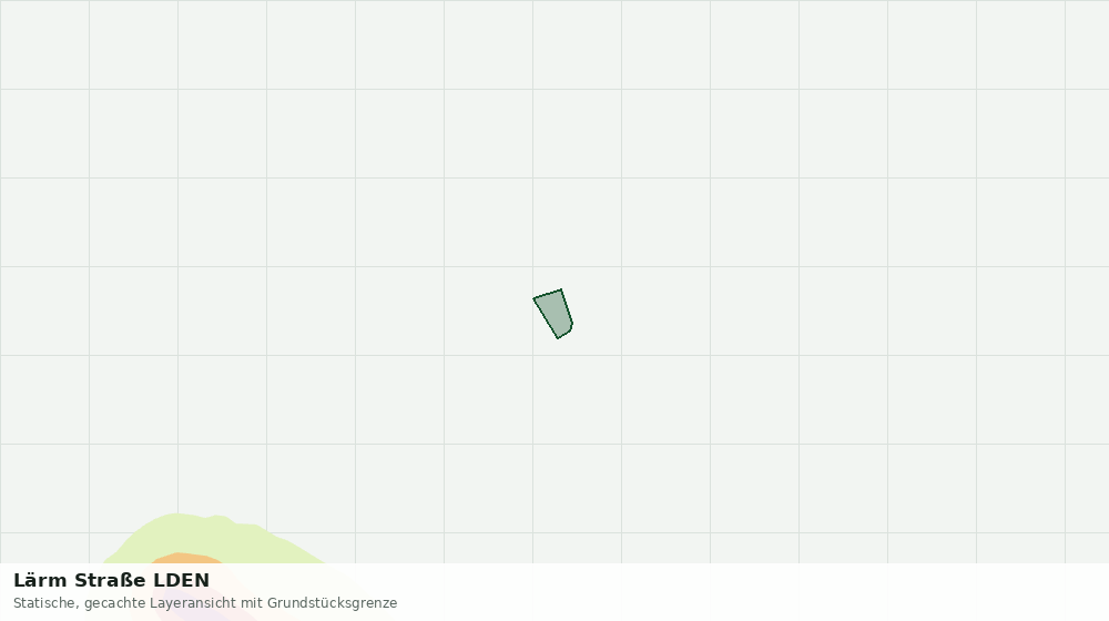 Statische Kartenansicht: Lärm Straße LDEN