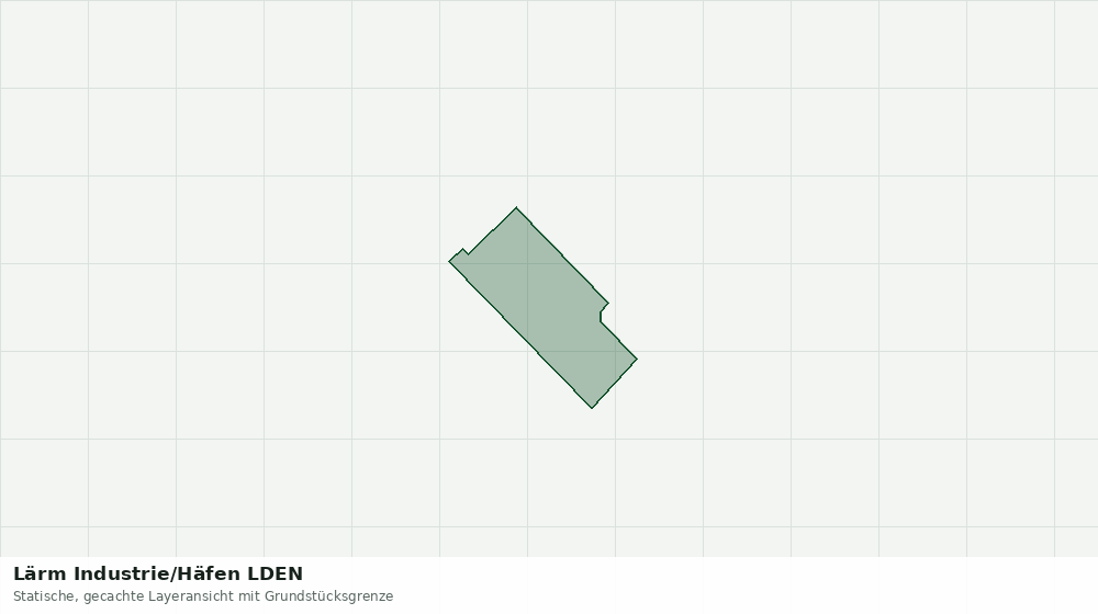 Statische Kartenansicht: Lärm Industrie/Häfen LDEN
