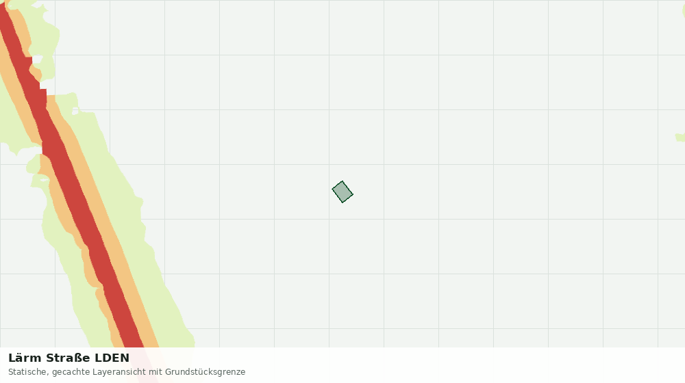 Statische Kartenansicht: Lärm Straße LDEN
