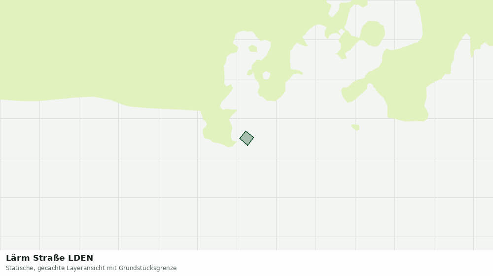 Statische Kartenansicht: Lärm Straße LDEN