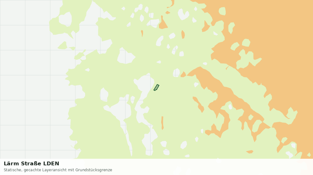 Statische Kartenansicht: Lärm Straße LDEN