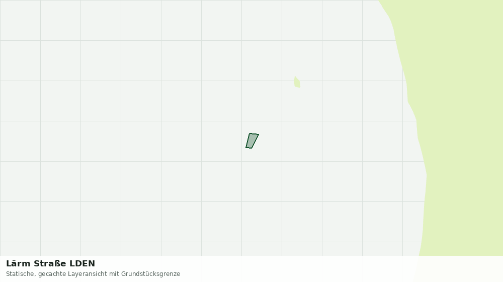 Statische Kartenansicht: Lärm Straße LDEN