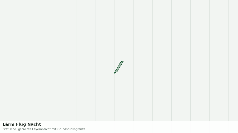 Statische Kartenansicht: Lärm Flug Nacht
