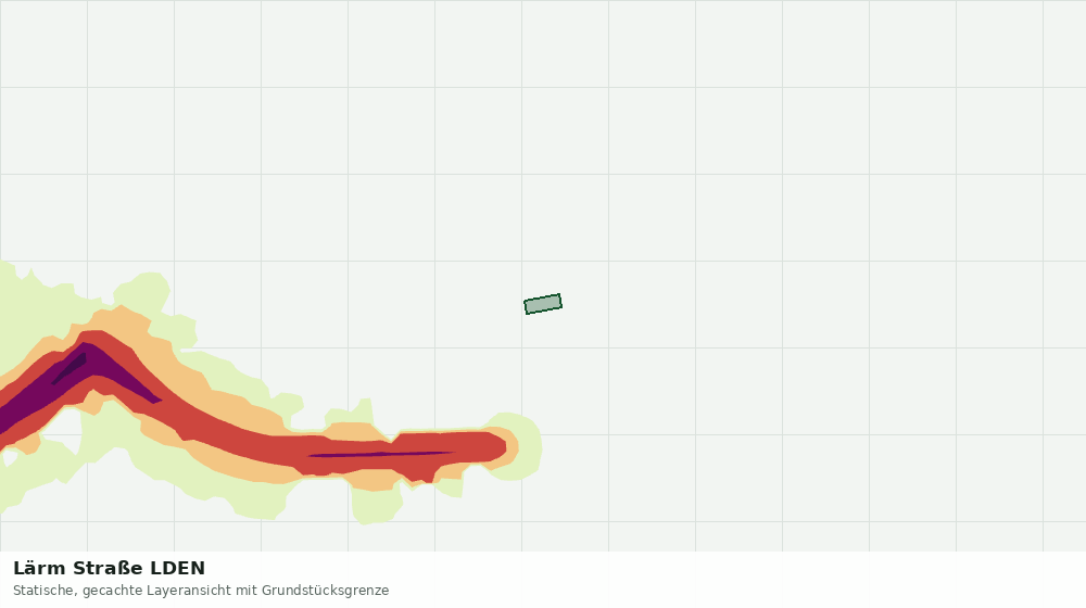 Statische Kartenansicht: Lärm Straße LDEN