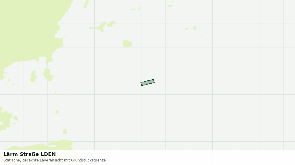Statische Kartenansicht: Lärm Straße LDEN