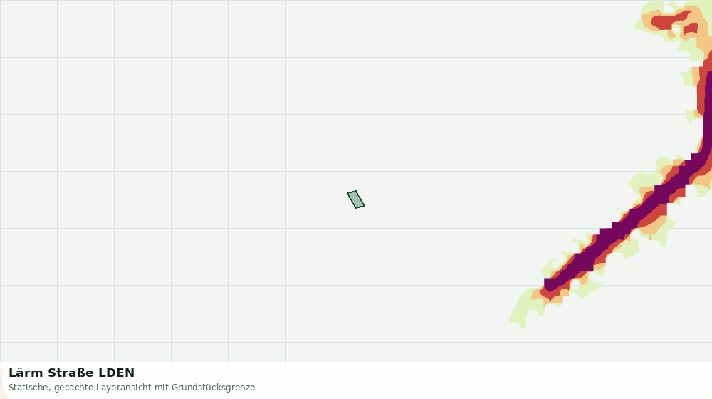 Statische Kartenansicht: Lärm Straße LDEN