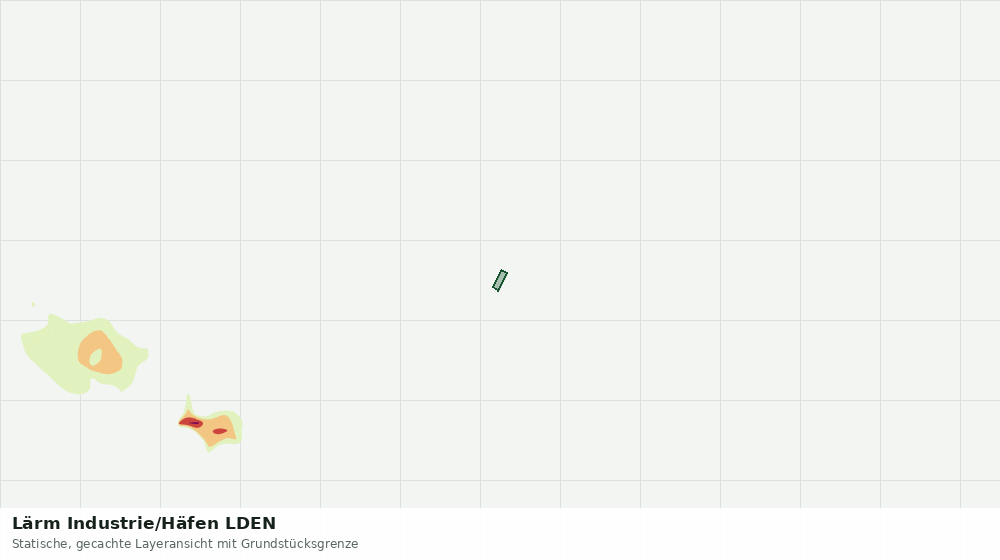 Statische Kartenansicht: Lärm Industrie/Häfen LDEN