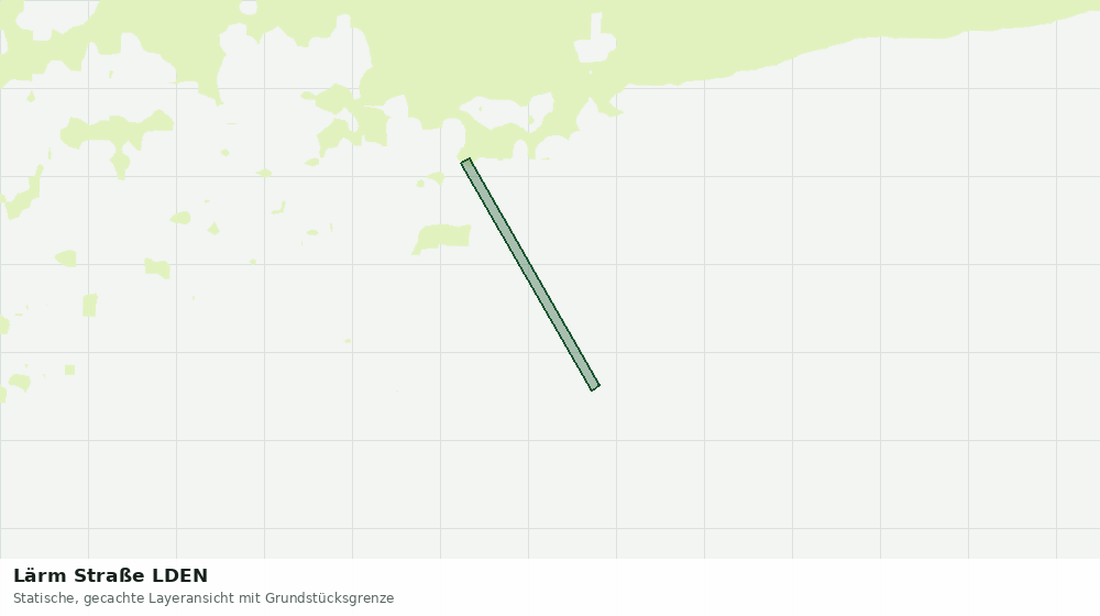 Statische Kartenansicht: Lärm Straße LDEN