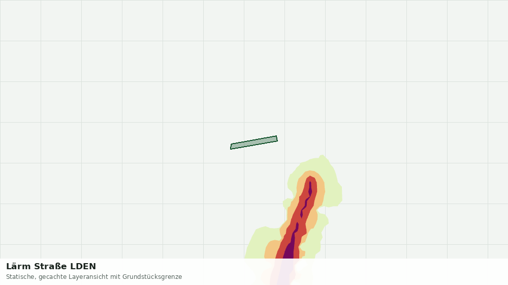 Statische Kartenansicht: Lärm Straße LDEN