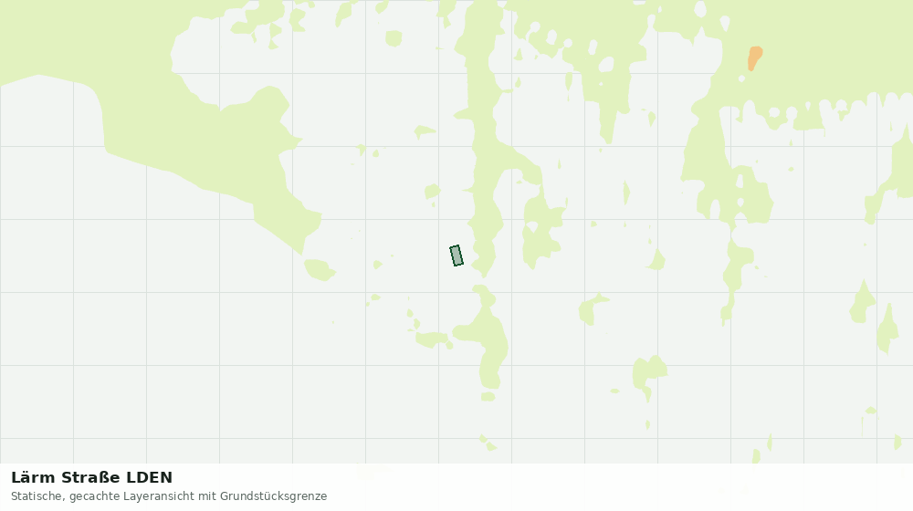 Statische Kartenansicht: Lärm Straße LDEN