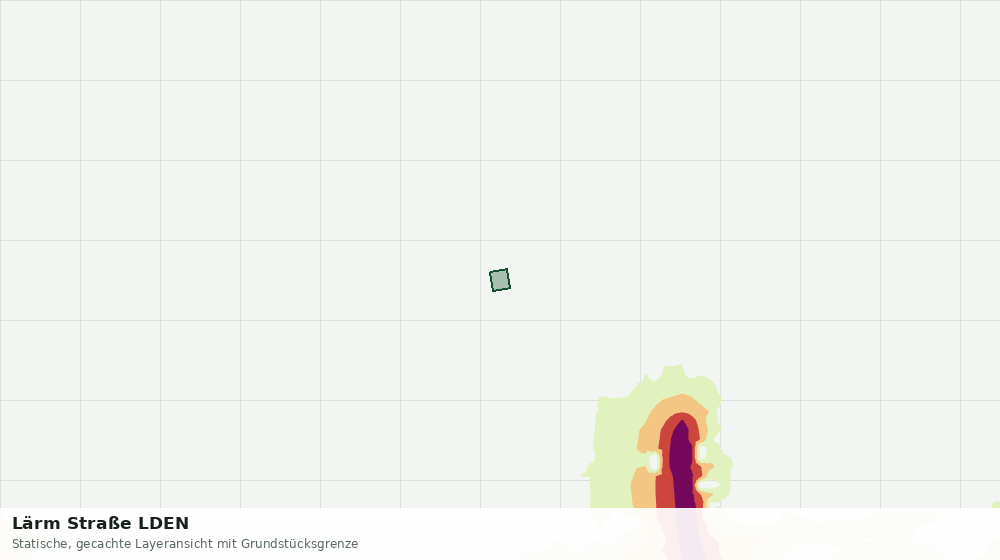 Statische Kartenansicht: Lärm Straße LDEN