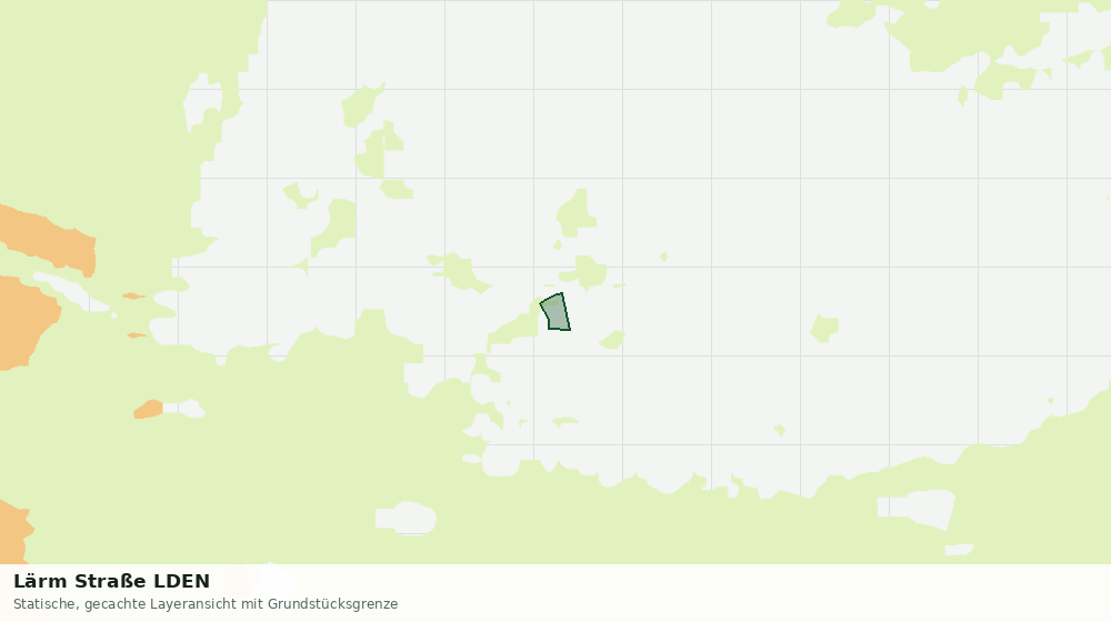 Statische Kartenansicht: Lärm Straße LDEN