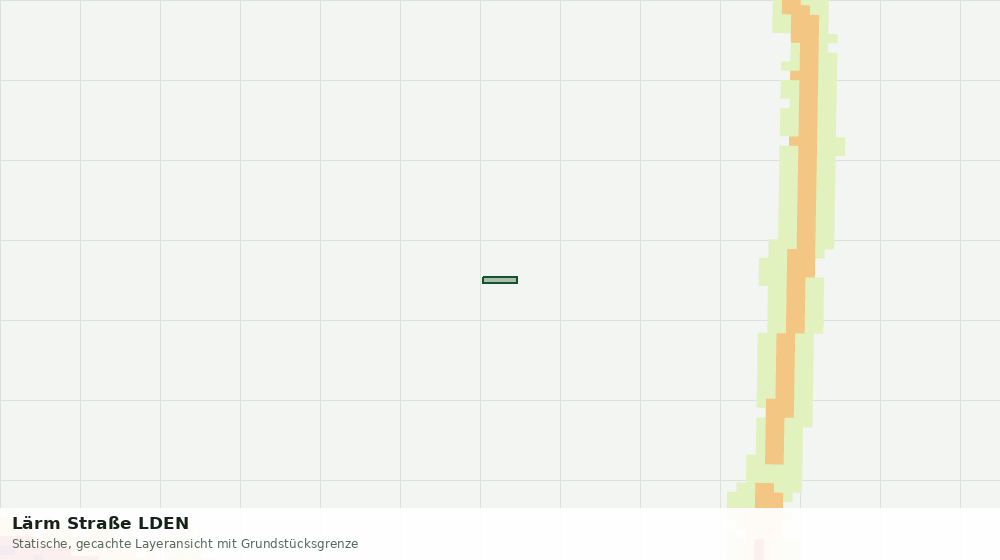 Statische Kartenansicht: Lärm Straße LDEN