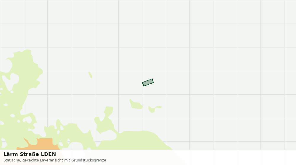 Statische Kartenansicht: Lärm Straße LDEN