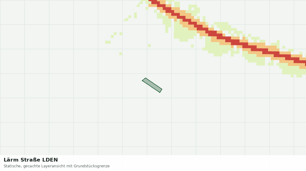 Statische Kartenansicht: Lärm Straße LDEN