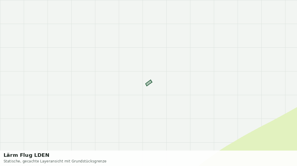Statische Kartenansicht: Lärm Flug LDEN