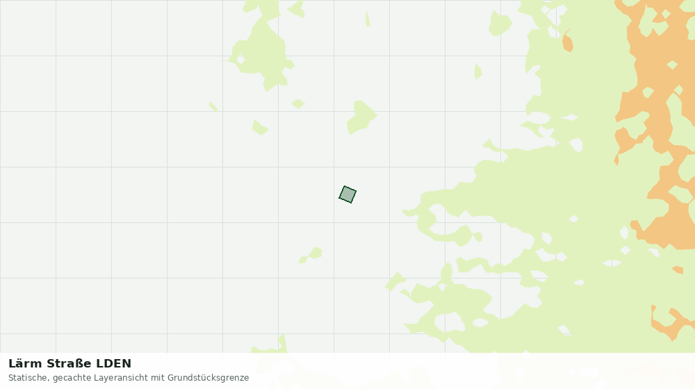 Statische Kartenansicht: Lärm Straße LDEN