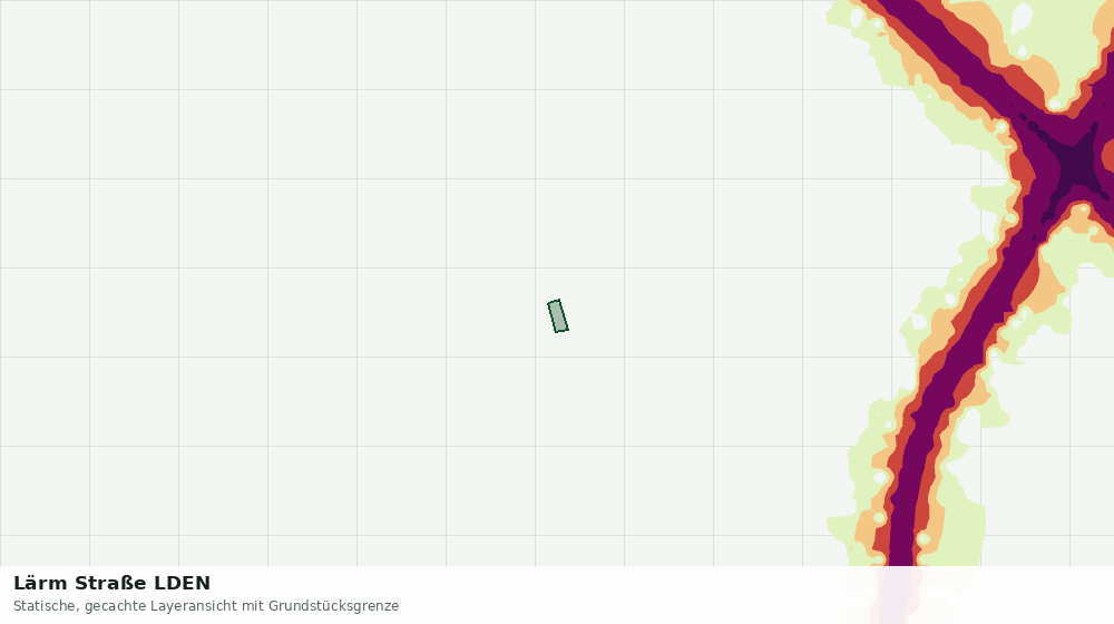 Statische Kartenansicht: Lärm Straße LDEN