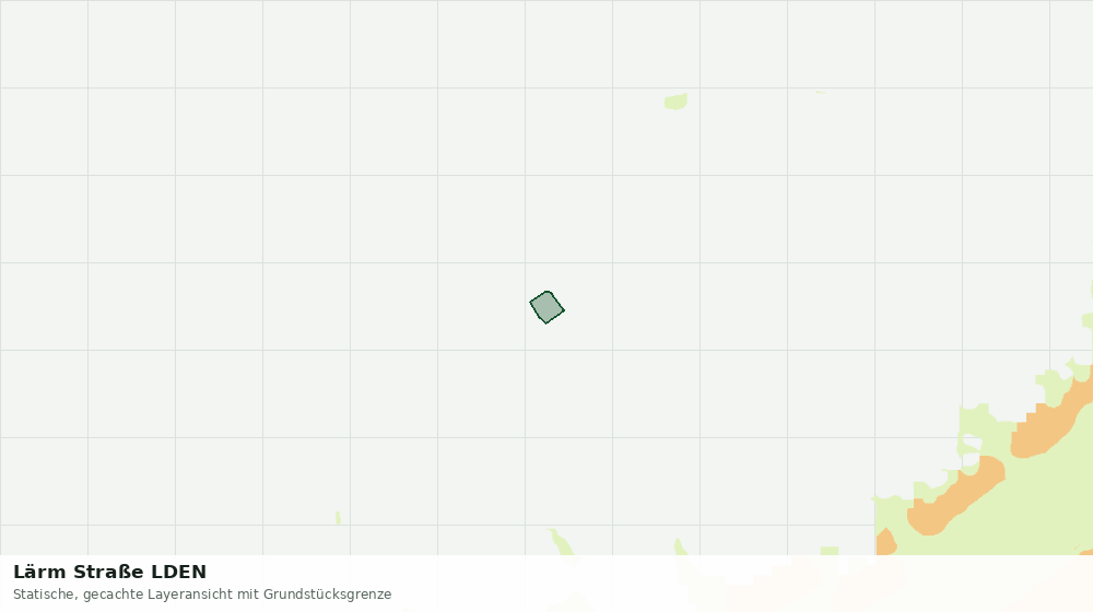Statische Kartenansicht: Lärm Straße LDEN