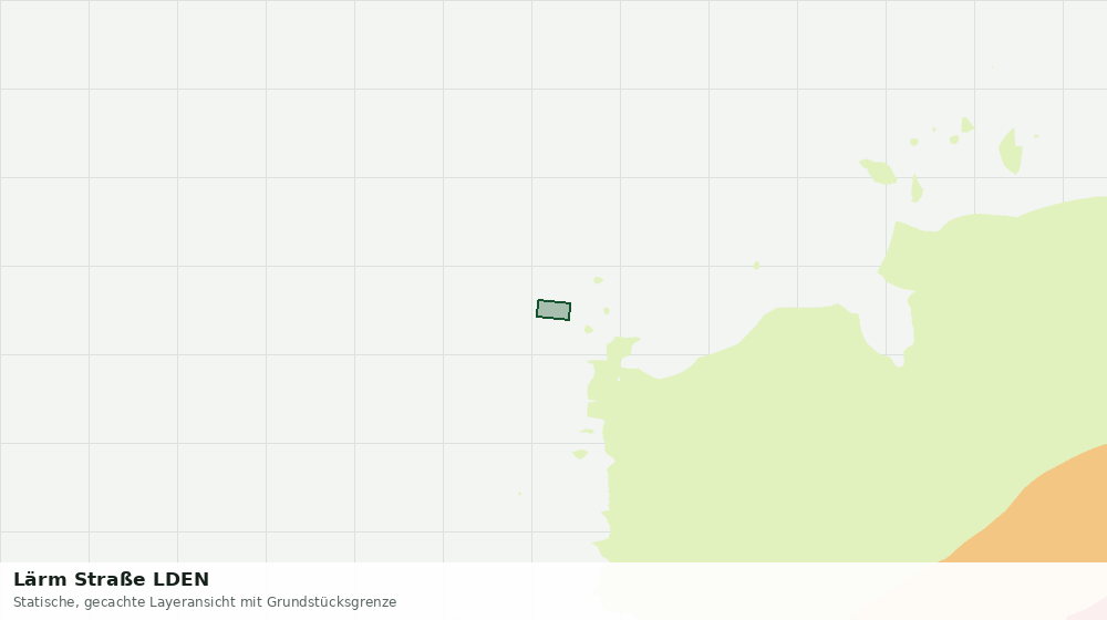 Statische Kartenansicht: Lärm Straße LDEN