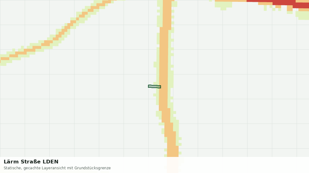 Statische Kartenansicht: Lärm Straße LDEN