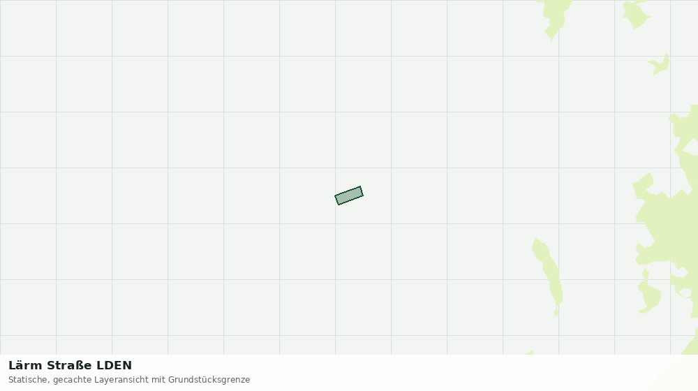 Statische Kartenansicht: Lärm Straße LDEN