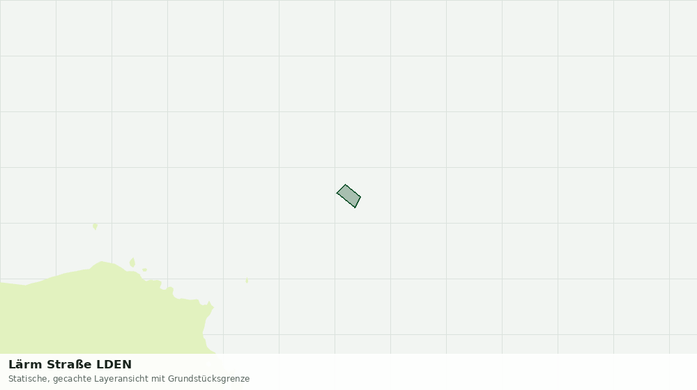 Statische Kartenansicht: Lärm Straße LDEN