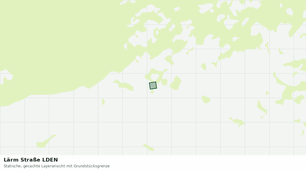 Statische Kartenansicht: Lärm Straße LDEN