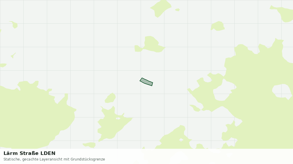 Statische Kartenansicht: Lärm Straße LDEN