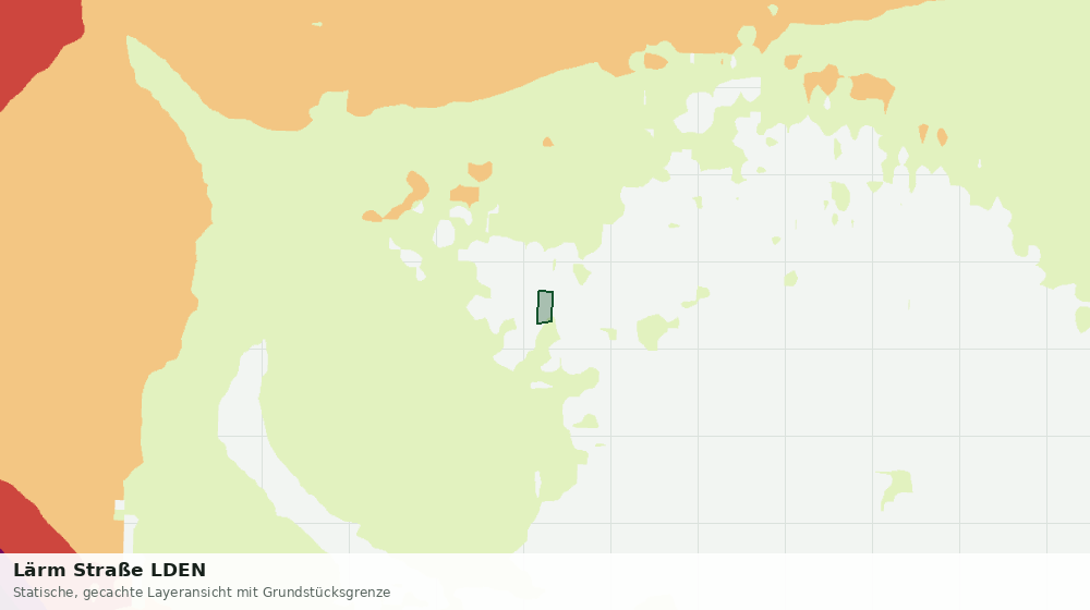 Statische Kartenansicht: Lärm Straße LDEN