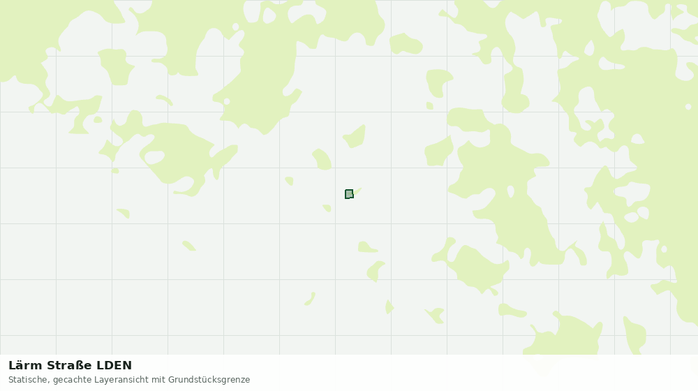 Statische Kartenansicht: Lärm Straße LDEN