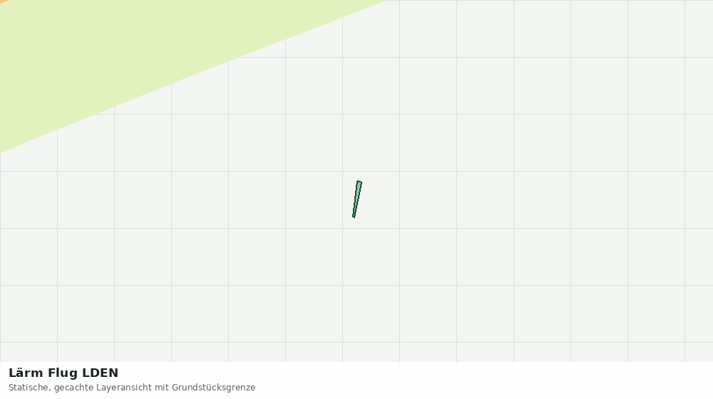 Statische Kartenansicht: Lärm Flug LDEN