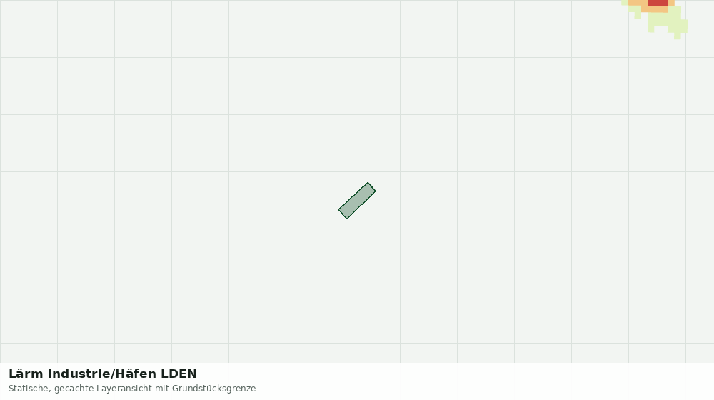 Statische Kartenansicht: Lärm Industrie/Häfen LDEN