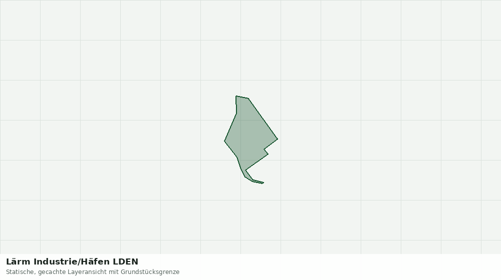 Statische Kartenansicht: Lärm Industrie/Häfen LDEN