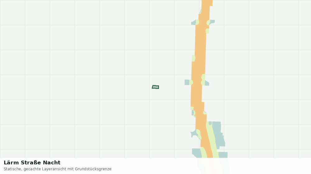 Statische Kartenansicht: Lärm Straße Nacht