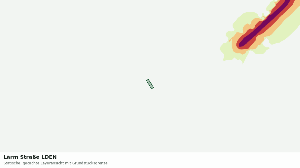 Statische Kartenansicht: Lärm Straße LDEN