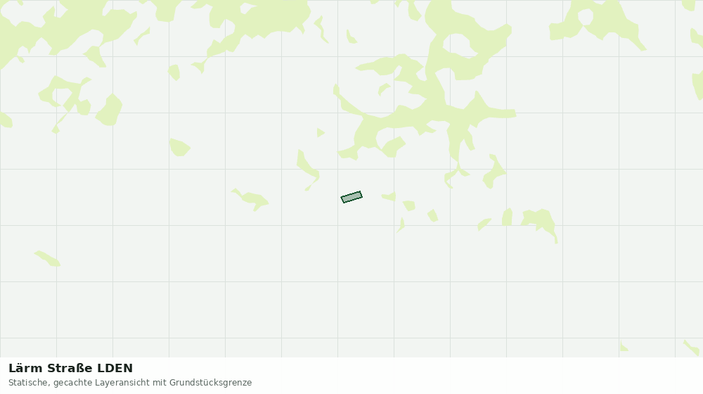 Statische Kartenansicht: Lärm Straße LDEN